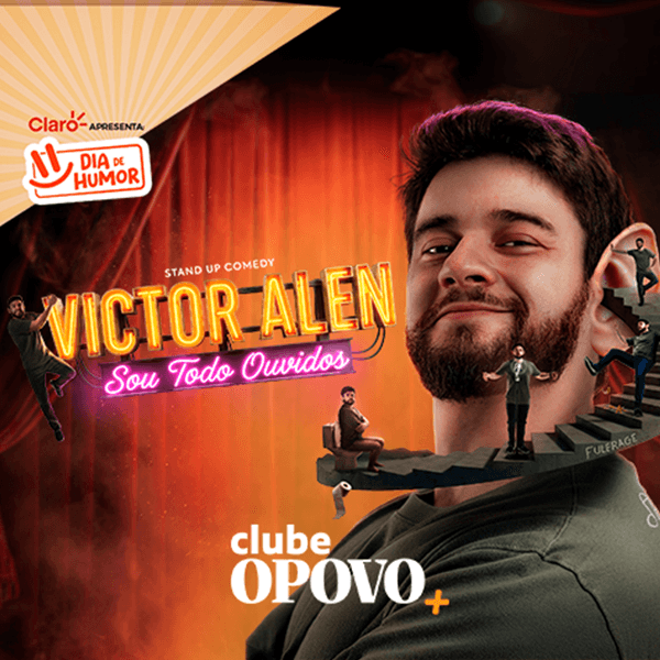 Logo da Show de humor Victor Alen